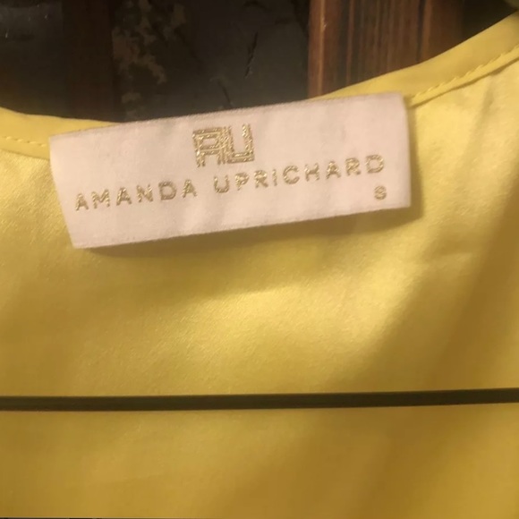 Amanda Uprichard Silk Yellow Dress - Picture 3 of 3